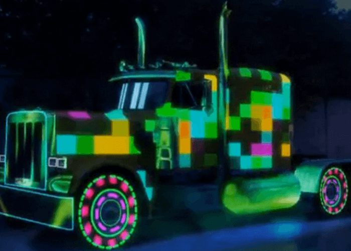 Big Rig Projection Animation
