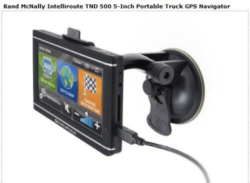 Intelliroute 500 GPS from Rand McNally
