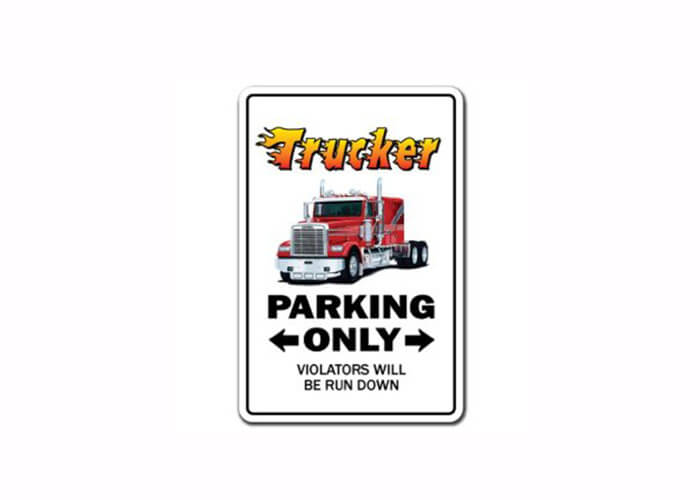 Trucker Parking Only