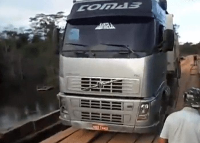 VIDEO: Typical Trucker’s Luck: Almost Made It