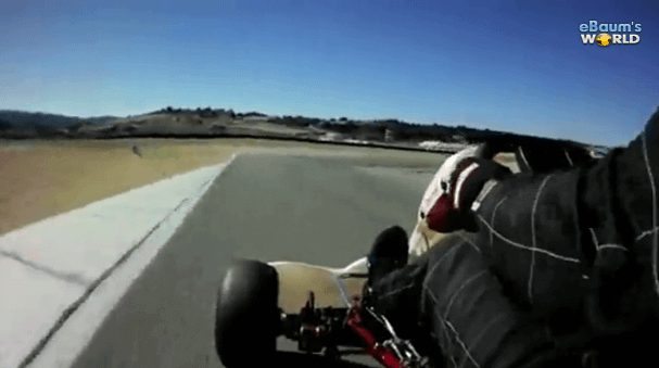 Video: Go-Kart Goes 100 mph!