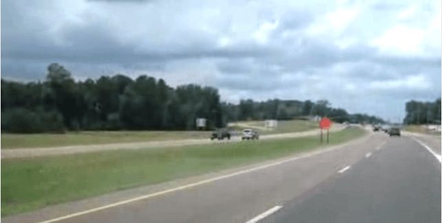 Man Captures Wrong-Way Driver Crash in Mississippi