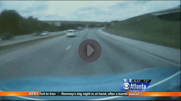Video From Dashcam Captures Wrong-Way Accident