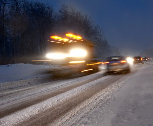 Winter Driving Tips from a new Trucker
