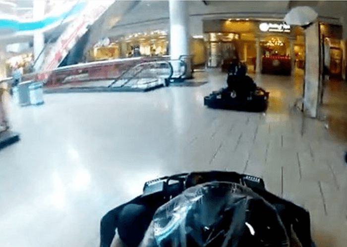 VIDEO: Go Kart Mall Terrorism