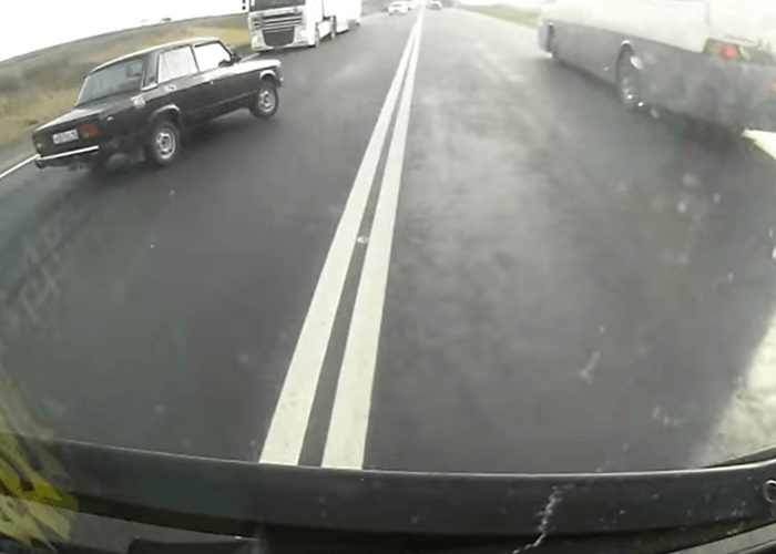 VIDEO: Insane Crash, Very Lucky Driver