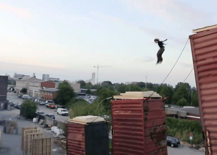 VIDEO: Amazing, Complex Human Powered Rube Goldberg Machine