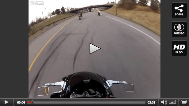 Video: Guy Walks Away From Crazy Motorcycle Crash