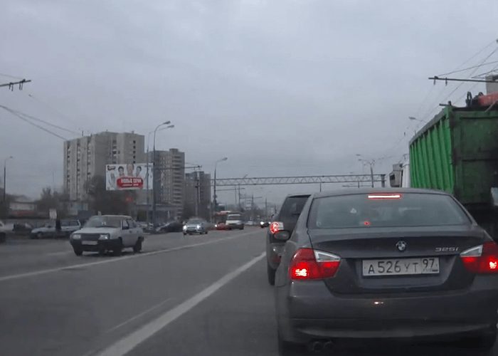 VIDEO: Truck Forgets To Lower Crane, Takes Down Power Lines