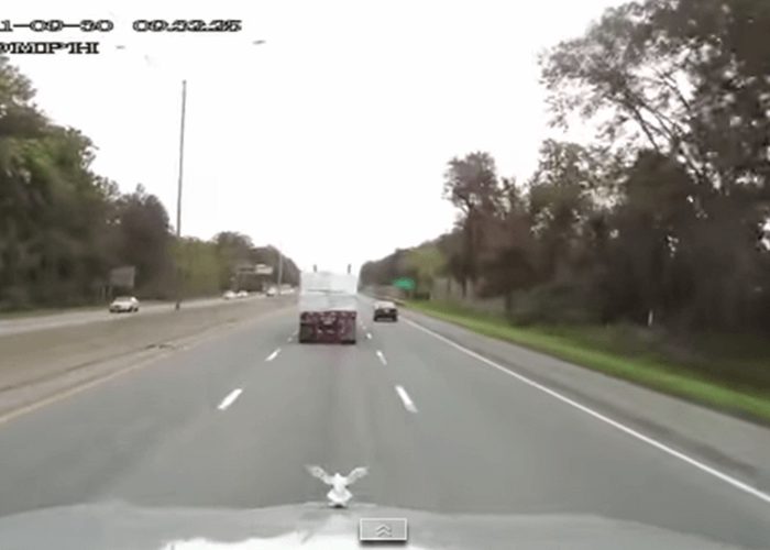 VIDEO: Truck Driver Dashcam View Of Bad American Drivers