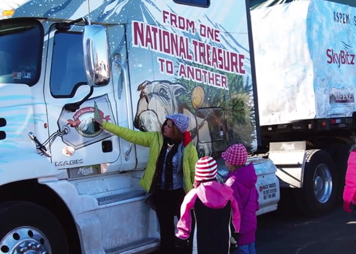 VIDEO: U.S. Capitol Christmas Tree Truck Unveiled