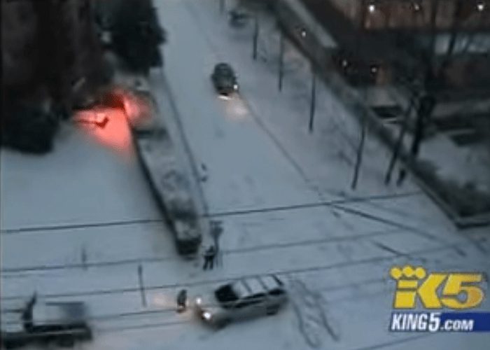 VIDEO: Road Turns Cars Into Pinballs