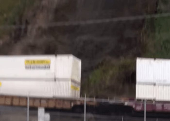 VIDEO: Landslide Derails Train In Washington