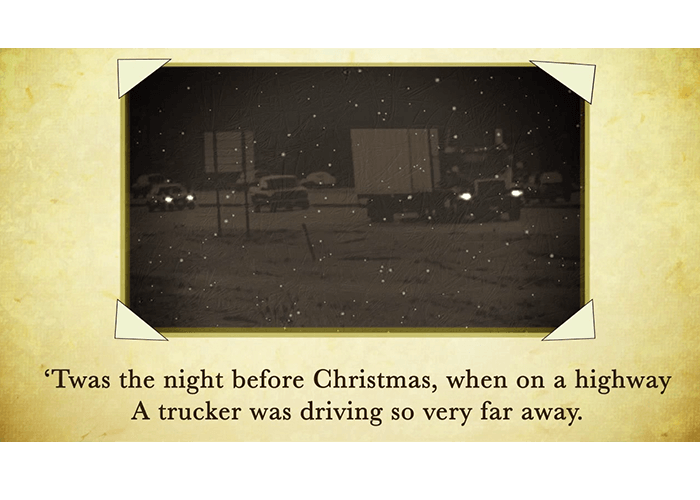 VIDEO 'Twas the Night Before Christmas Trucker Edition