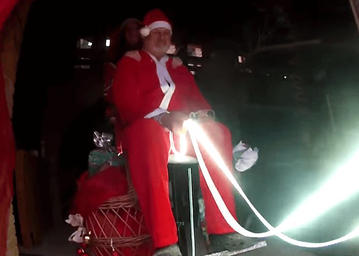 VIDEO: Santa’s Christmas Truck