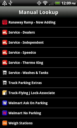 Mobile App: AllStays Truck Stops And Travel Plazas