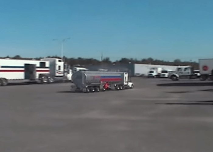 VIDEO: Mini Kenworth Fuel Truck Wows