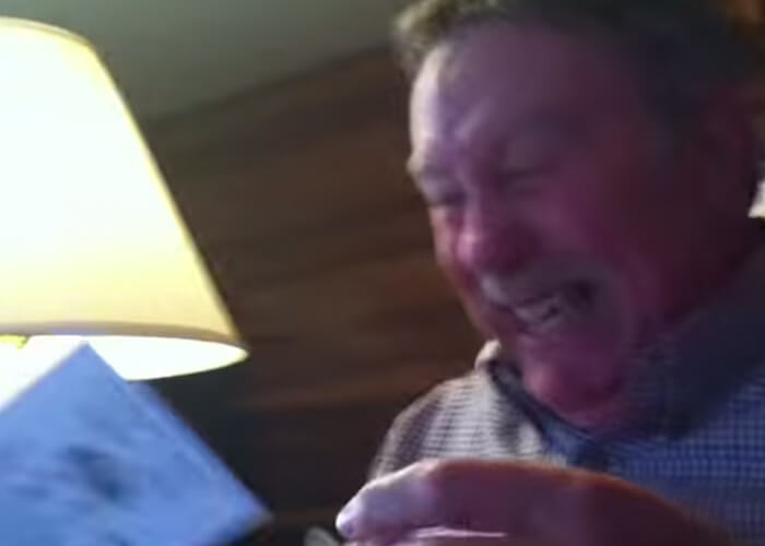 VIDEO: Best Christmas Present Reaction Ever