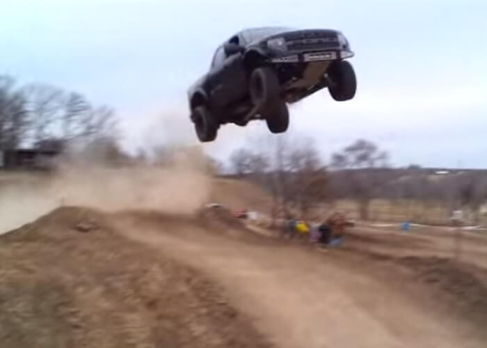 VIDEO: How To Ruin A Truck’s Suspension And Get Injured In Seconds
