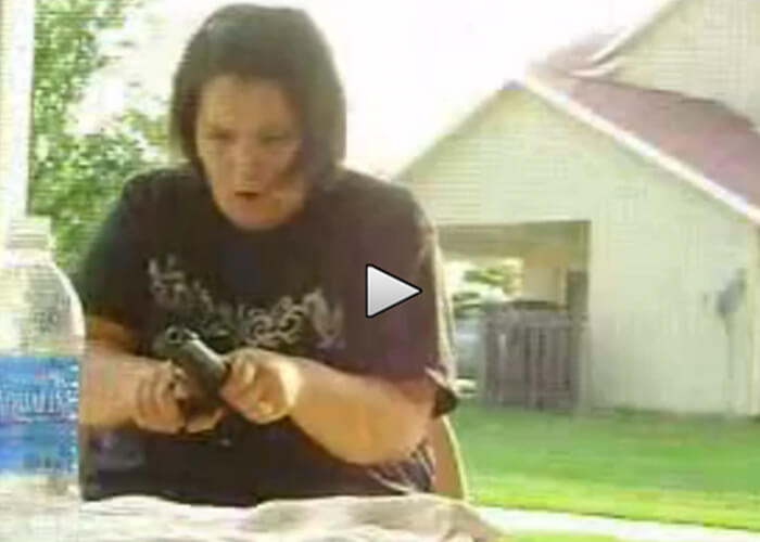 VIDEO: Husband Pranks Wife After She Messes With His Gun