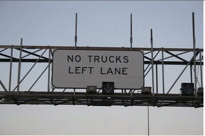 Left Lane Restrictions