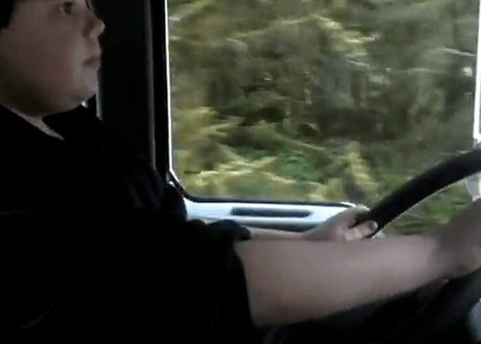 VIDEO: Little Truck Driver Learns The Ropes