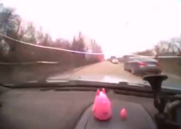 VIDEO: High Speed Close-Call