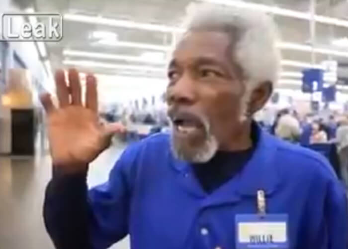 VIDEO: Mr. Willie The Walmart Greeter Will Make You Smile