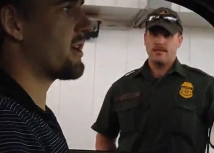 VIDEO: Citizen Questions Border Patrol About His Rights