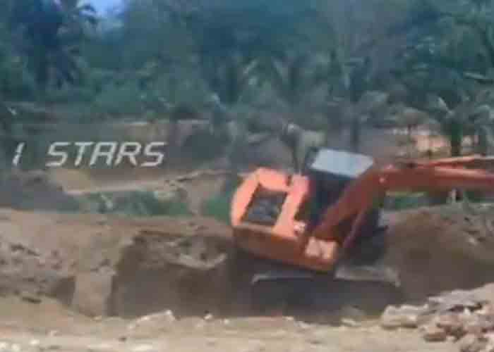 VIDEO: Ground Collapses Under Excavator