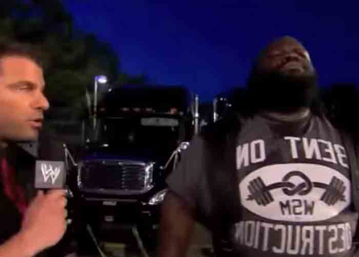 WWE's-Mark-Henry-Makes-History,-Pulls-Two-Semi-Trucks-20-Feet