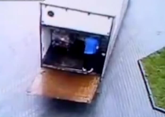 VIDEO: Beer Delivery Goes Tragically Wrong