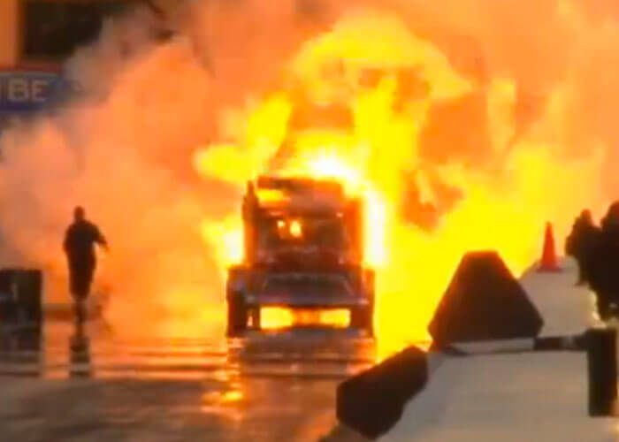 VIDEO: Jet Truck At Palm Beach Speedway