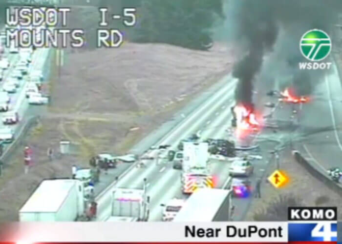 Ohio Driver Killed In I-5 Crash