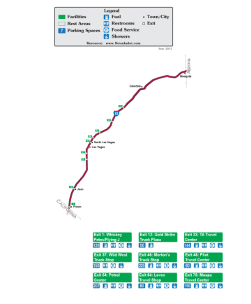 Nevada DOT Announces Online Truck Stop And Parking Guide