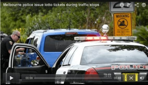 Florida Officers Issue Lottery Tickets In Lieu of Speeding Tickets