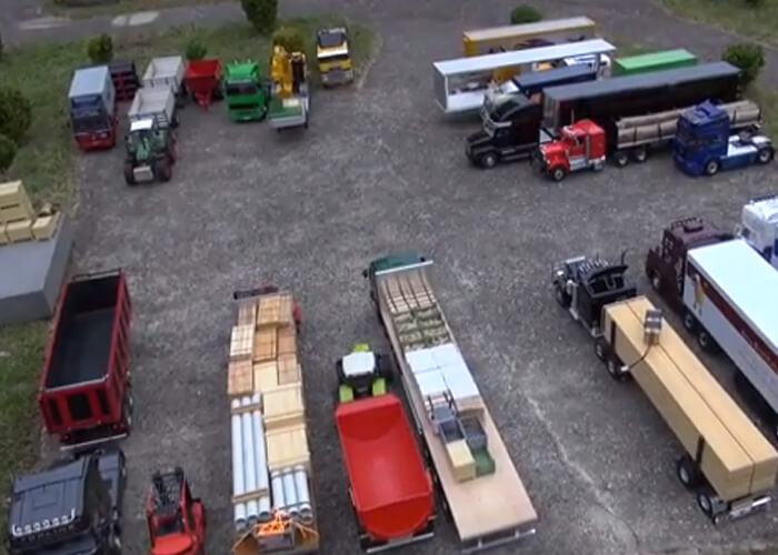 VIDEO: Working RC Truck Wonderland