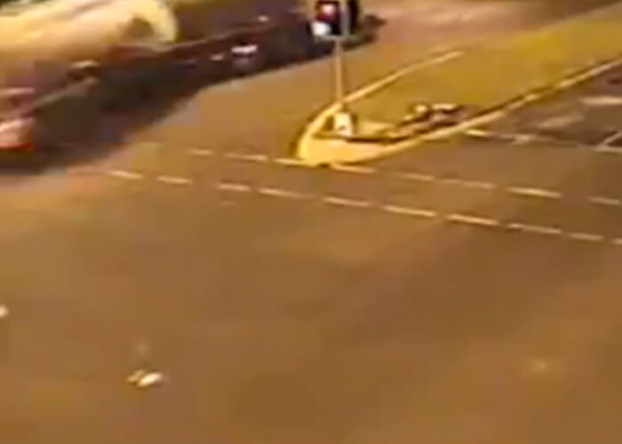 VIDEO: Dramatic Truck Crash