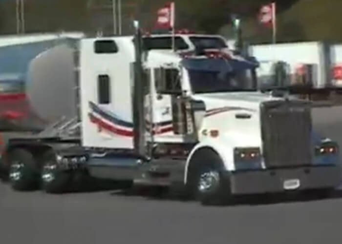 VIDEO: $85K, 1:2 Scale Custom Kenworth