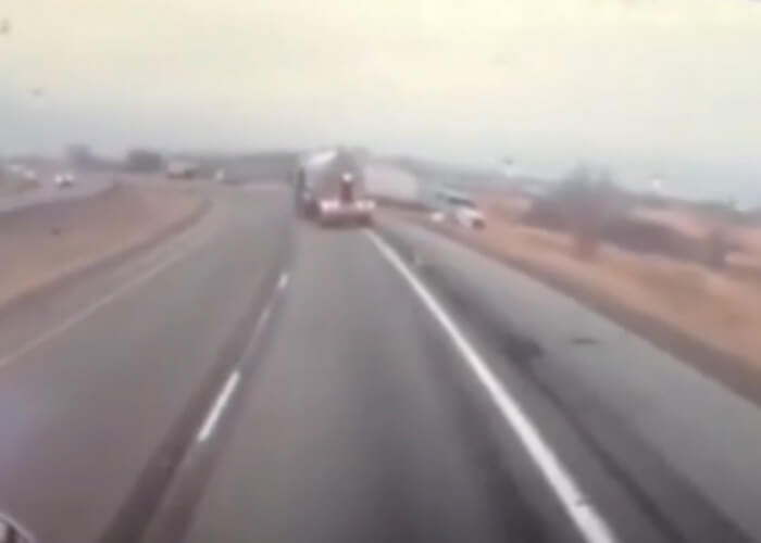 VIDEO: Close-Call Caught On Dash Cam