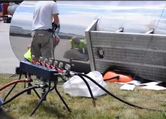 VIDEO: Flipping Over A Tanker