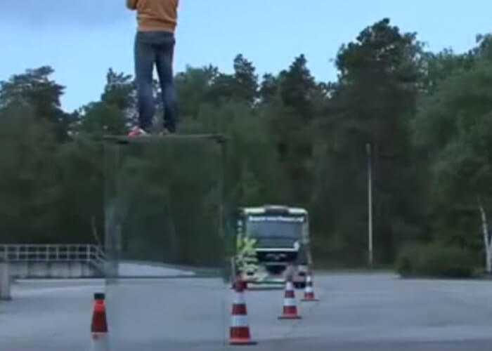 VIDEO: Amazing Gymkhana Truck Driver