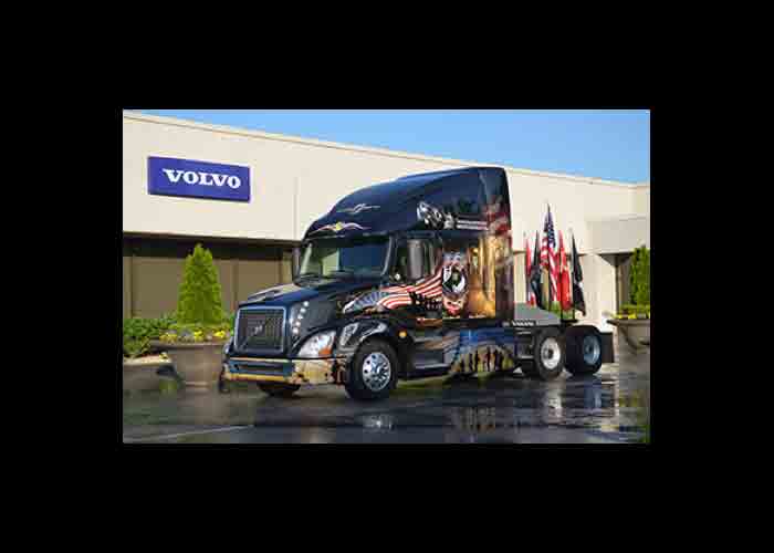 Volvo Debuts Ride for Freedom Truck