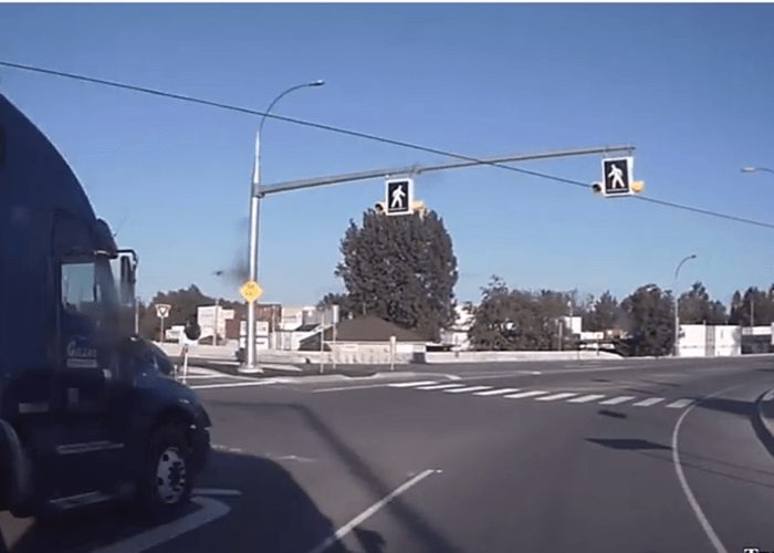 Video: Driver Captures Stolen Truck on Dash Camera