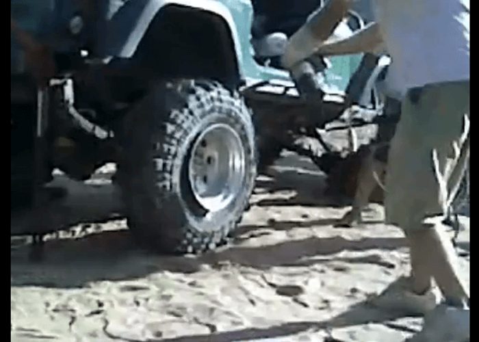 Video: Exploding Tire Madness