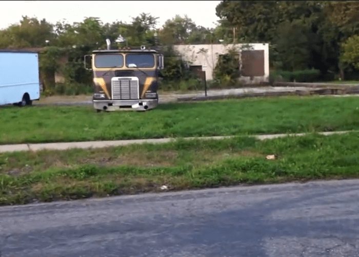 Video: Pickup Turned Freightliner Cabover