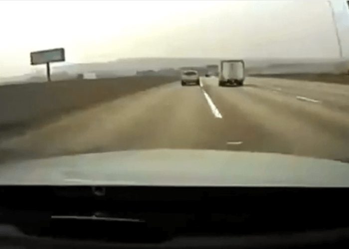 Video: Shocking Highway Crash