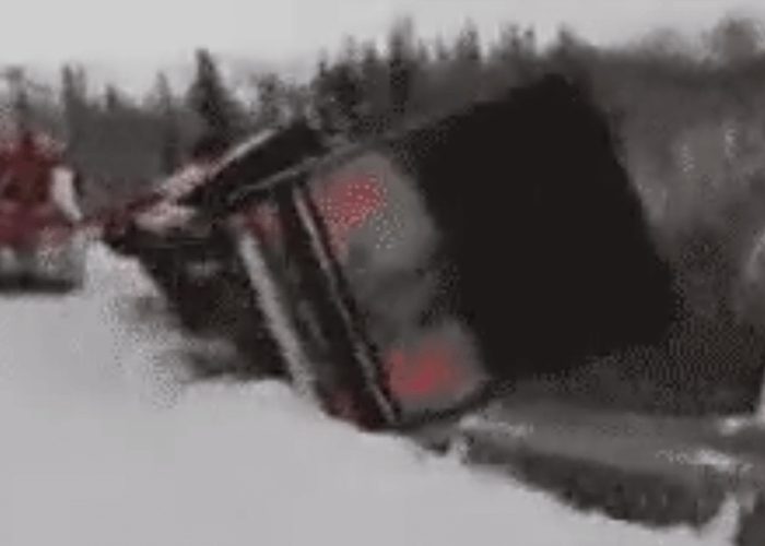 VIDEO: Woah! How Did The Driver Step Away From That?