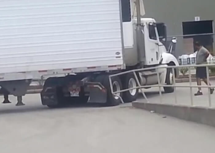 VIDEO: Canadian Driver Has Rough Day