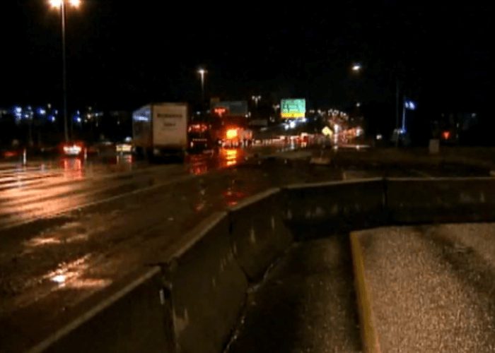 VIDEO: News Crew Learns Why It’s Not Safe To Stand In The Roadway